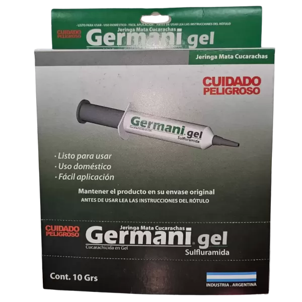 Cucarachicidas Jeringa "Germani Gel" x 10 grs Caja x 6 un.