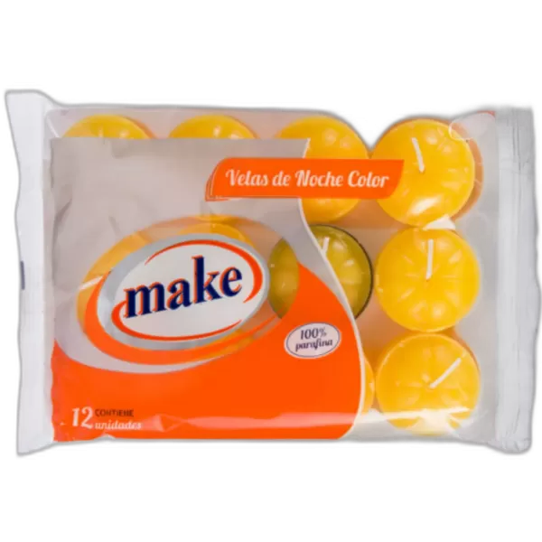 Velas para Hornito Color x 12 un.