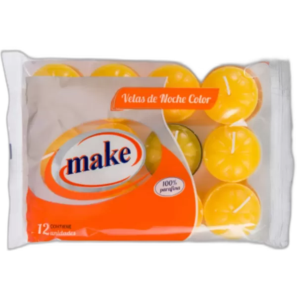 Velas para Hornito Color x 12 un. Caja x 20 un.