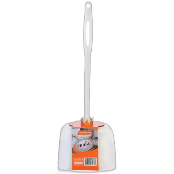 Escobilla Limpia Sanitarios Trad. c/ base "Make" Caja x 12 un.