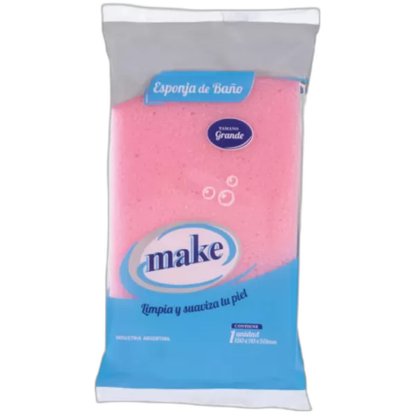 Esponja de Baño Chica "Make"