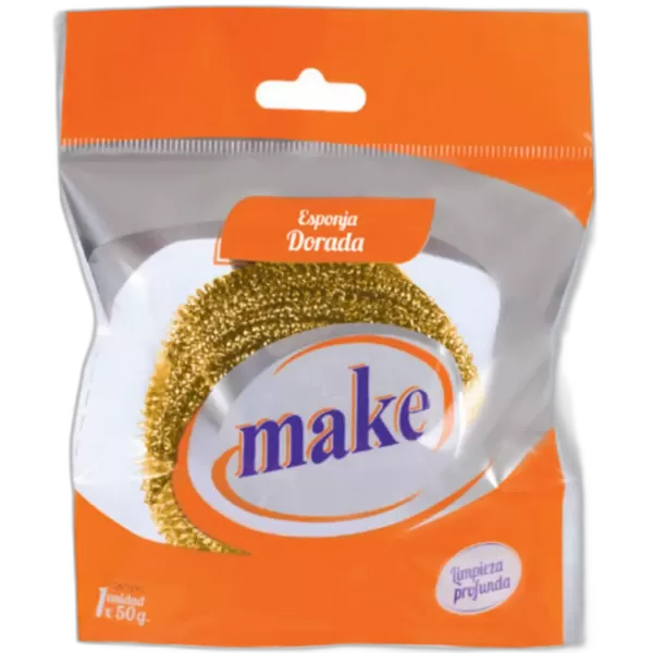 Esponja Dorada "Make" x 12 grs.