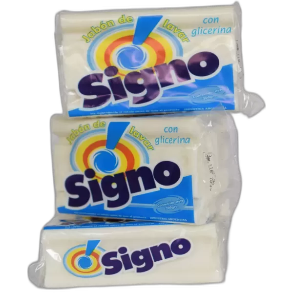 Jabón en Pan Blanco "Signo" x 200 grs.