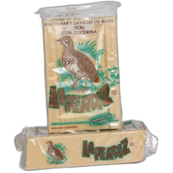 Jabón en Pan Ocre "La Perdiz" x 200 grs. x 48 un