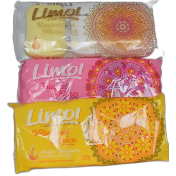 Jabón de Tocador "Limol" 3 un x 90 grs.