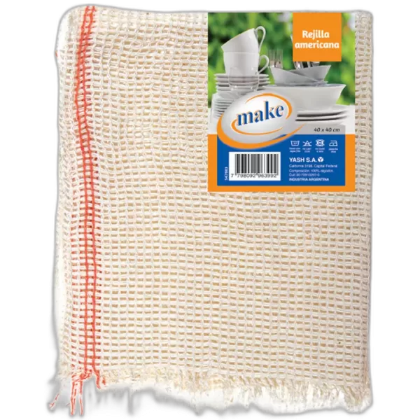 Rejilla Americana Cocina "Make" Pack x 12