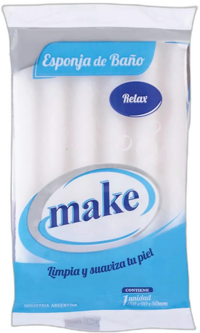 Esponja baño masaje MAKE